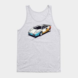 Lamborghini Countach Tank Top